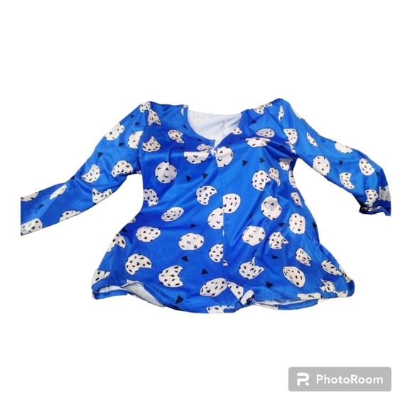 Cookie PJ Romper NWOT - Picture 2 of 6